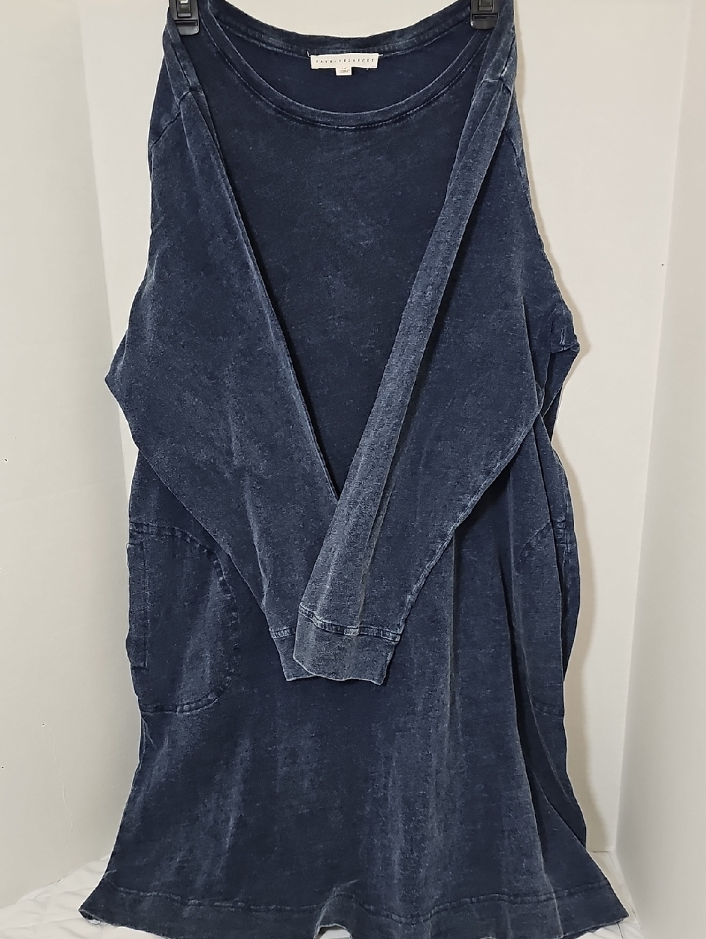 Jane and Delancey Washed Navy Midi Dress